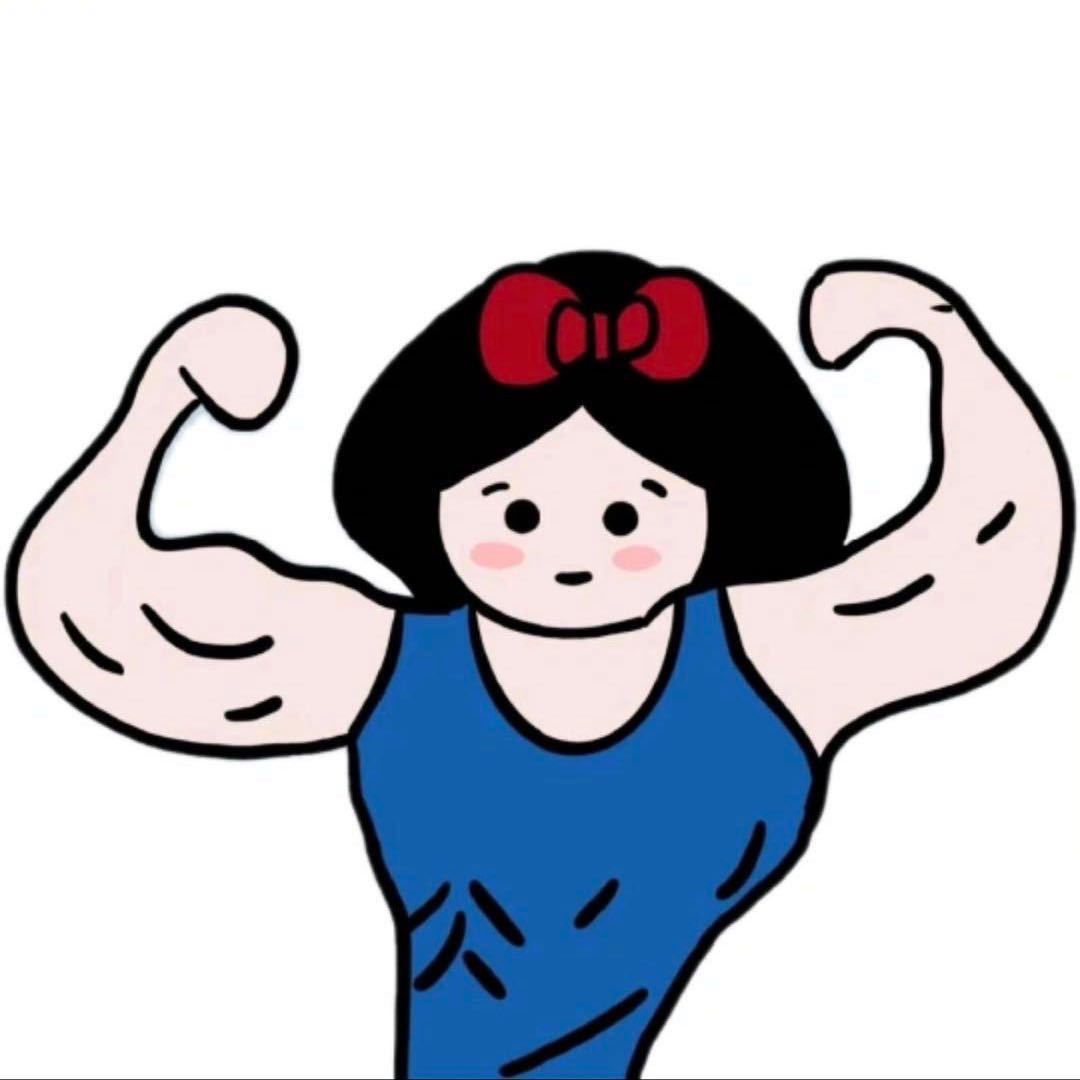 乐观的猎人在睡觉的头像