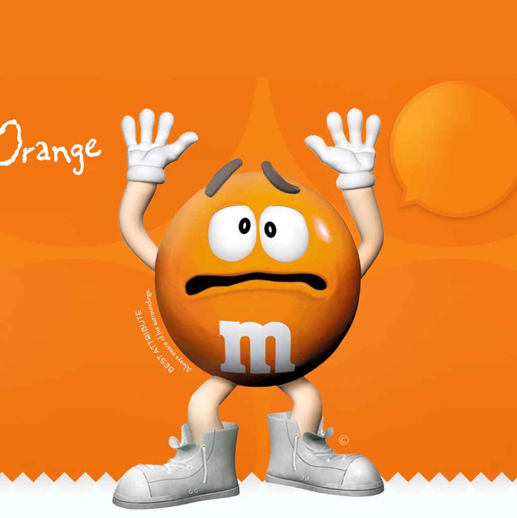 Orange characters. M&M'S оранжевый. Ммдемс оранжевый. ЭМЭНДЭМС оранжевый. M M'S персонажи.